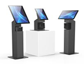 Interactive kiosks to help enhance the customer shopping experience by empowering them with at-your-fingertips self-service kiosks